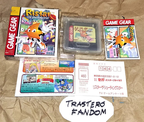 Ristar sega game - ristar,