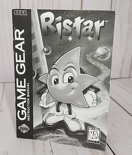 Ristar solo manuale - ristar, (solo