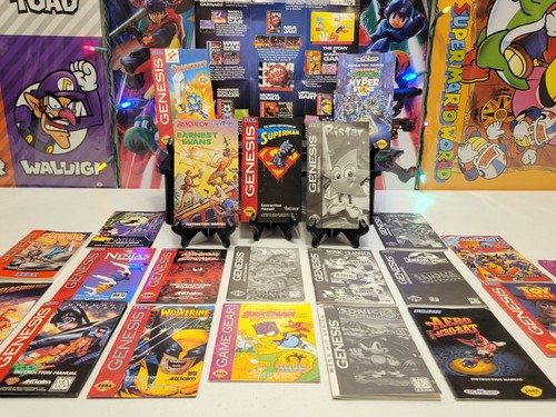 Sega genesis game - sega, manuale