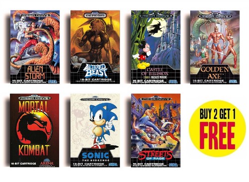 Poster gioco retro sega - poster,