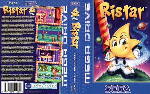 Ristar mega drive pal - drive,
