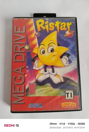 Ristar tectoy brasile - ristar, sega