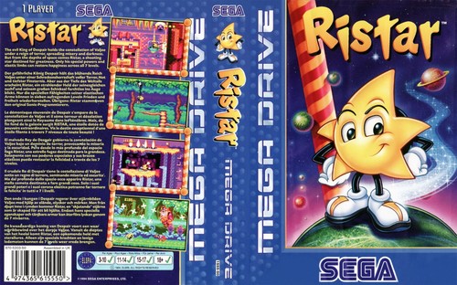 Ristar megadrive solo opera - megadrive,